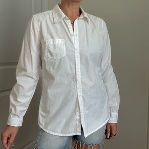 Vintage H&M White L.O.G.G. Shirt